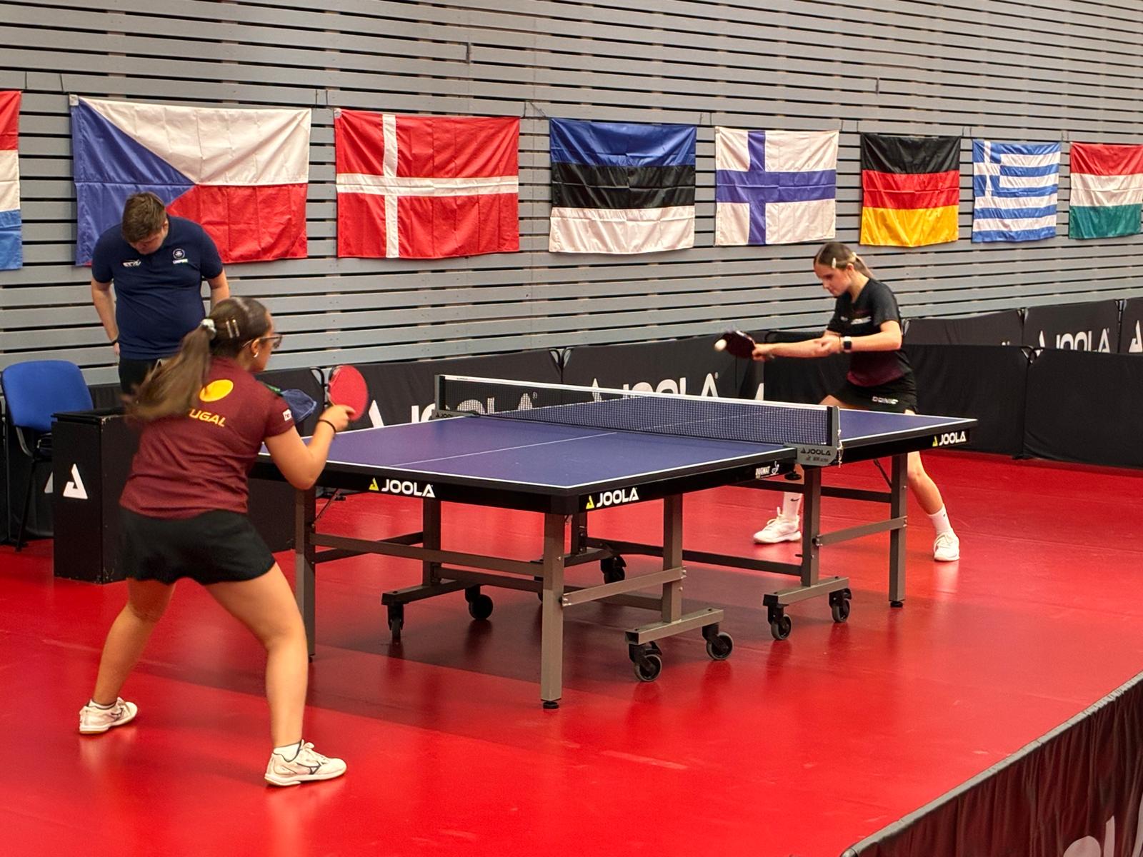 Julia im Achtelfinal gegen Sousa